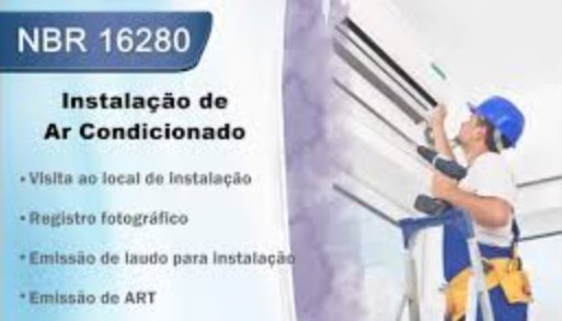 Art / laudo de instalação de ar condicionado